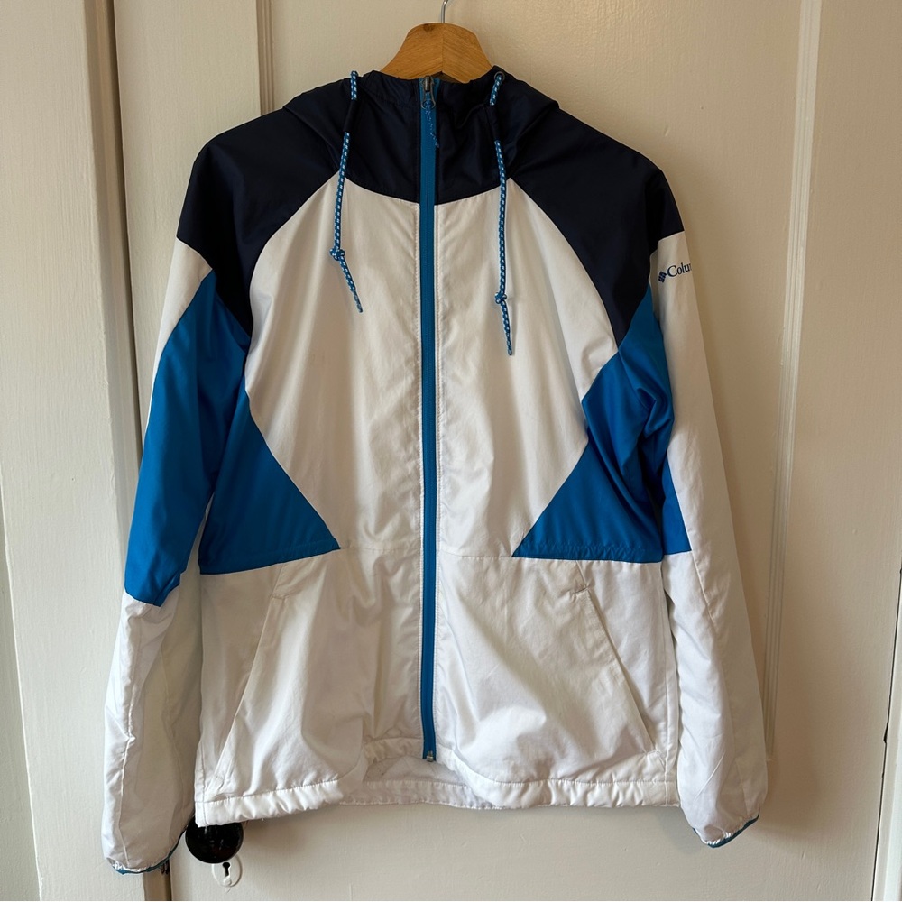 Columbia Women’s Fleece Lined windbreaker Jacket size S